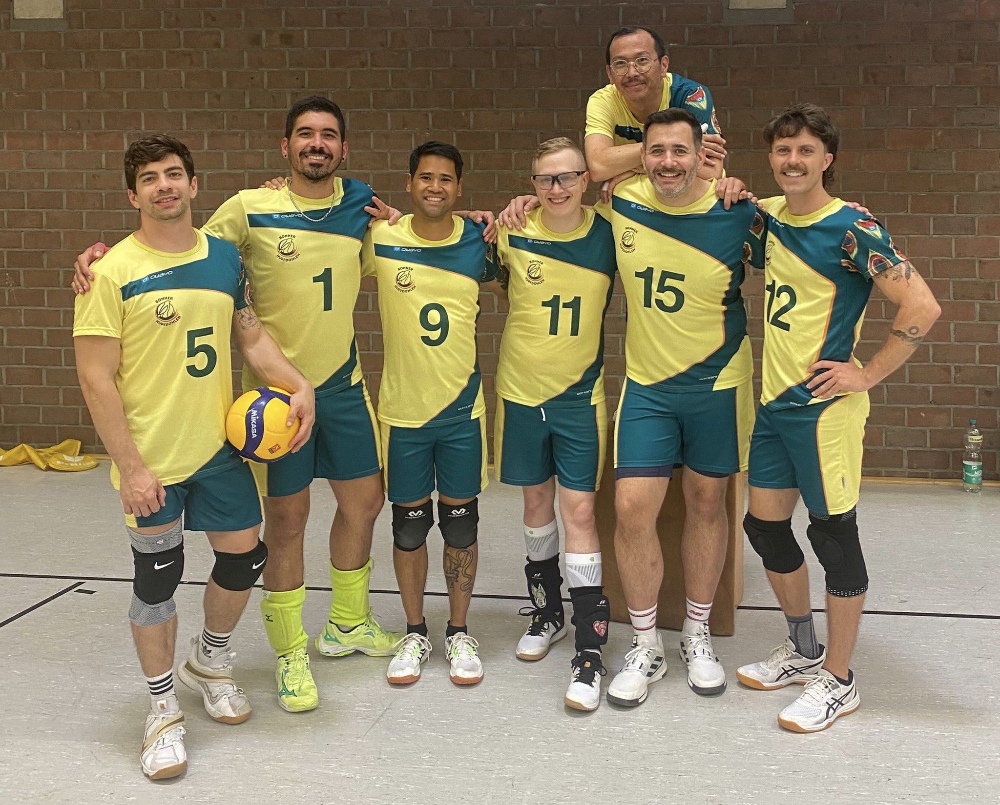 Teamfoto Queer Volleyball League